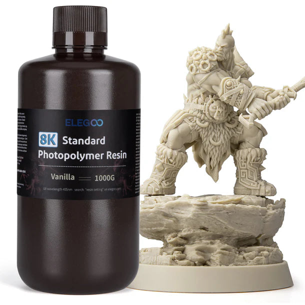 Elegoo 8K Standard Resin - 1 kg - Vanilla