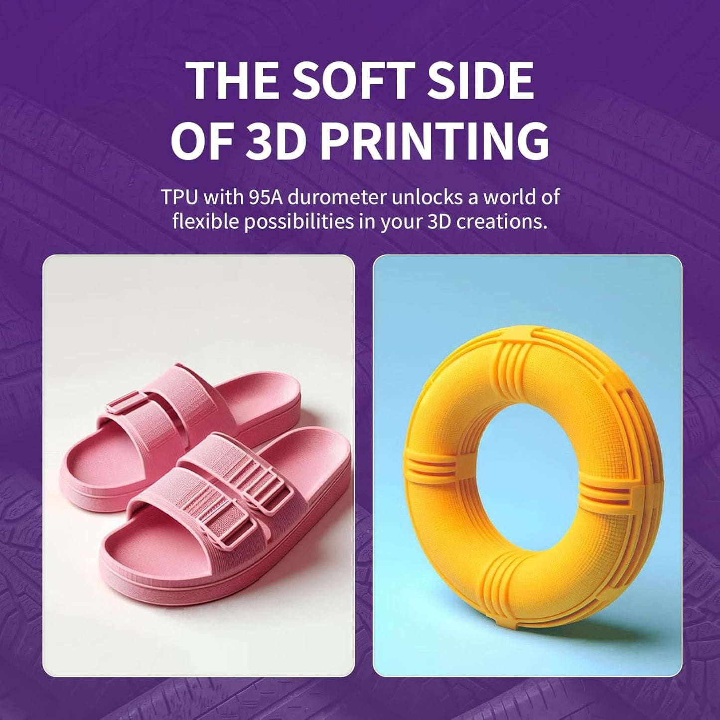 Overture - TPU 95A Filament - 1 kg - 1,75 mm - Red