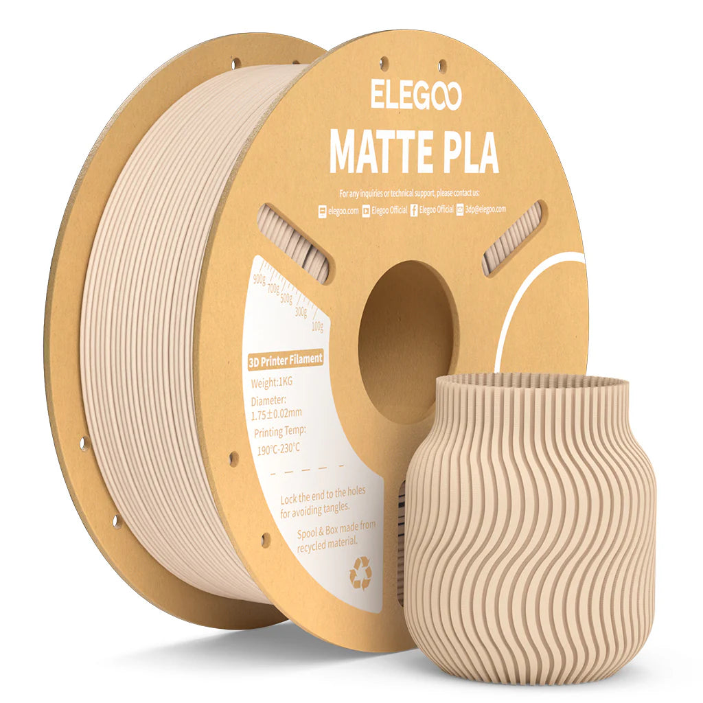 Elegoo - PLA Matte - 1,75 mm - 1 kg - Beige