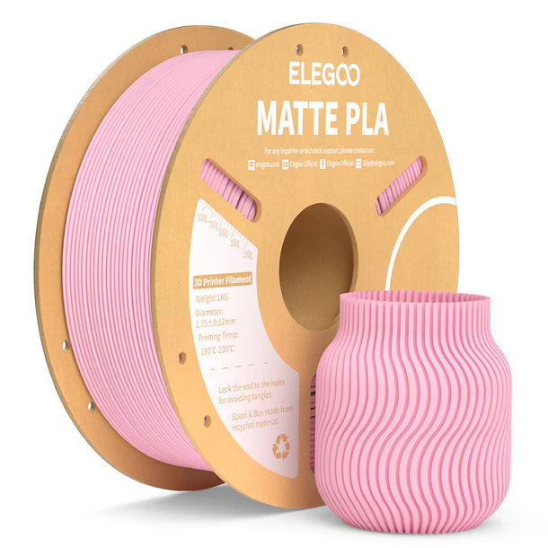 Elegoo - PLA Matte - 1,75 mm - 1 kg - Sakura Pink