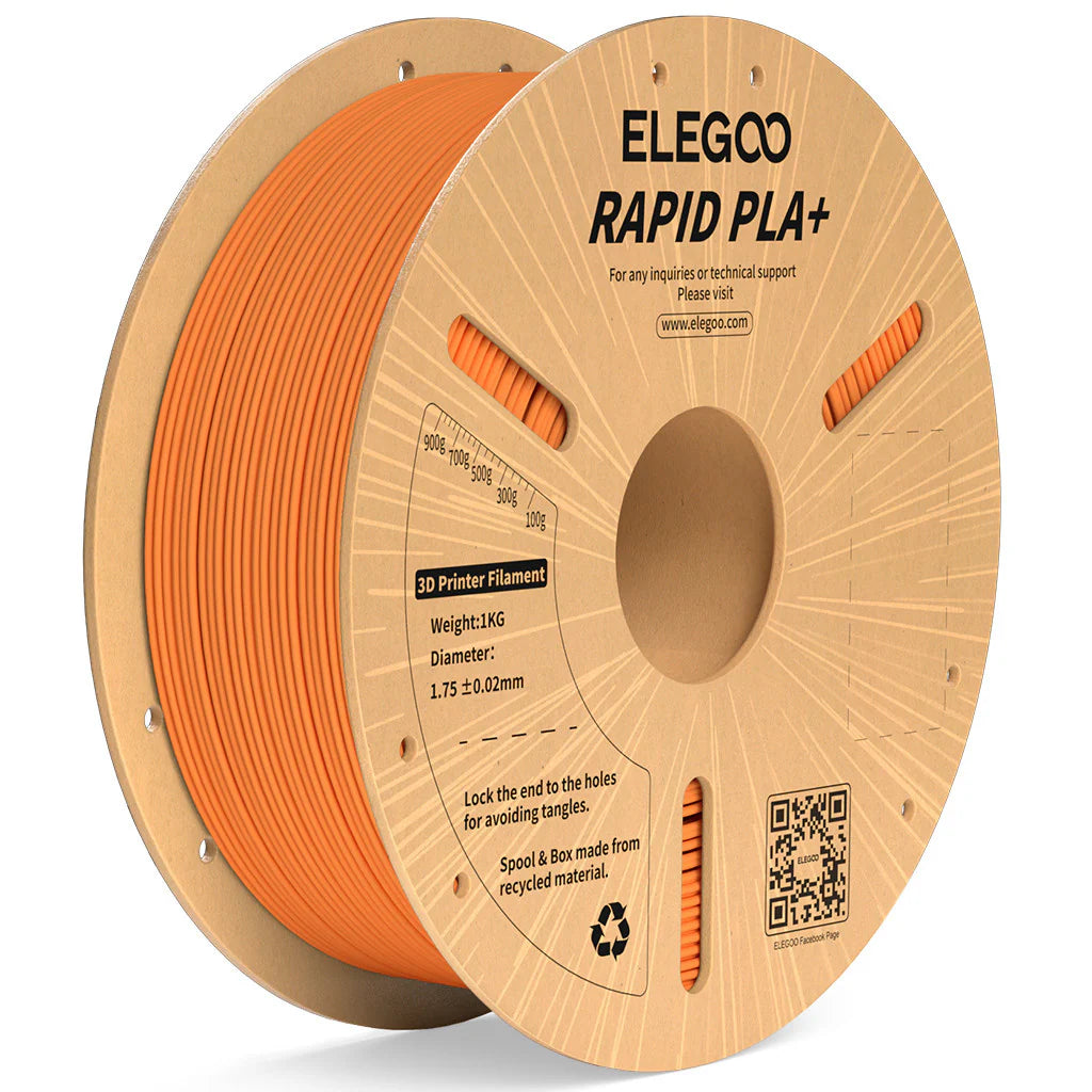 Elegoo - Rapid PLA+ - 1,75 mm - 1 kg - Orange