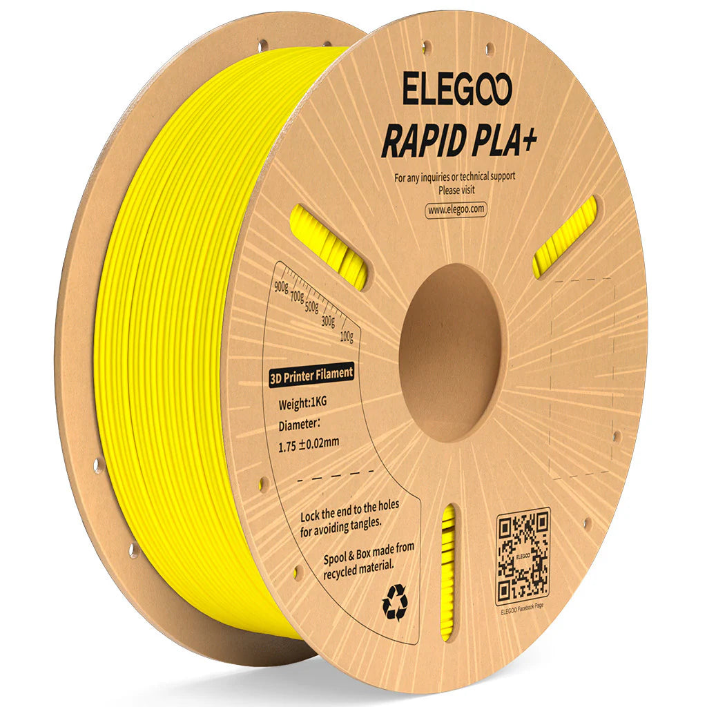 Elegoo - Rapid PLA+ - 1,75 mm - 1 kg - Yellow
