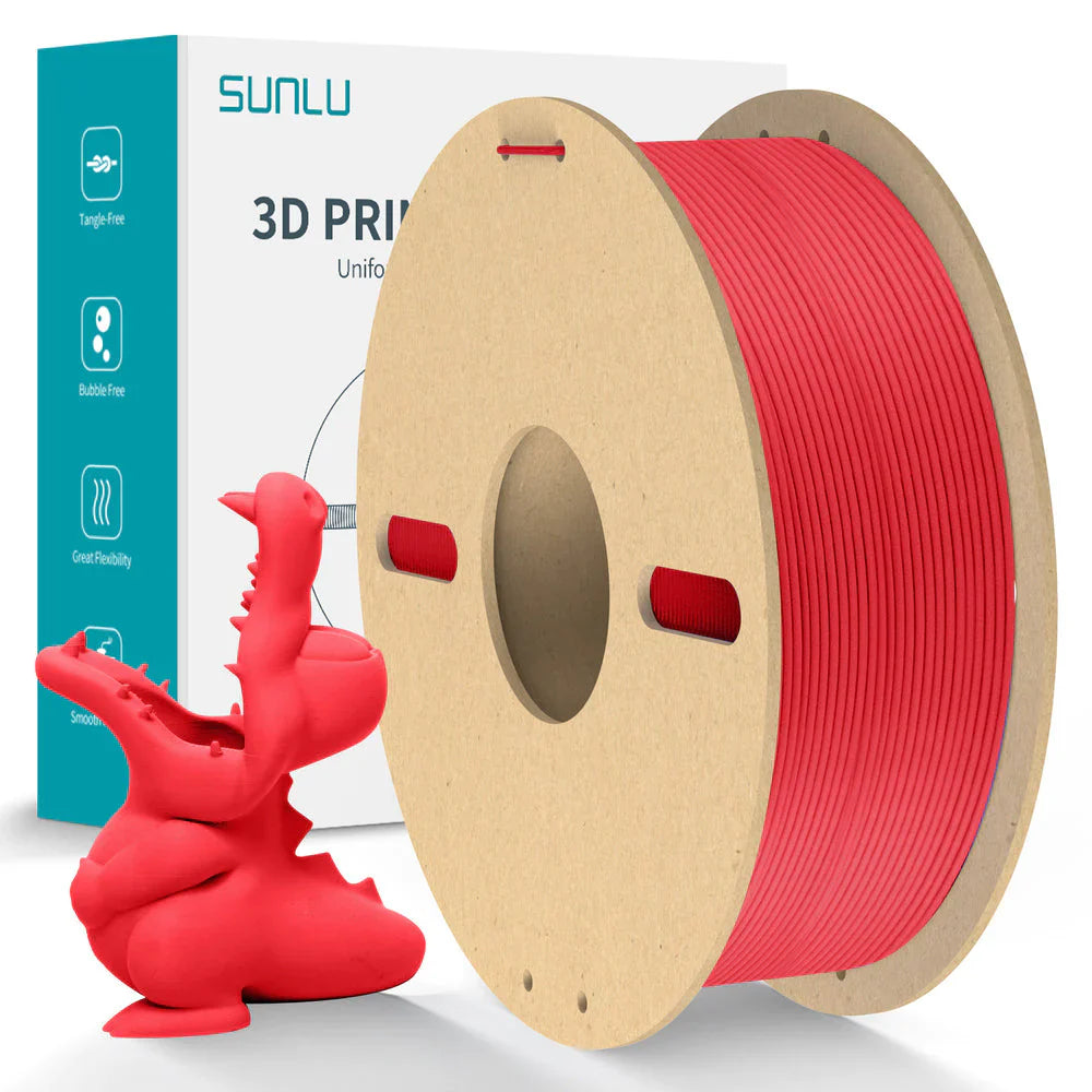 Sunlu - PLA Matte - 1 kg 1,75 mm - Red