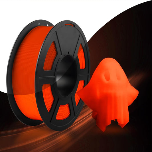 Sunlu - Glow in the Dark - 1 kg 1,75 mm - Red (Helendav Punane)