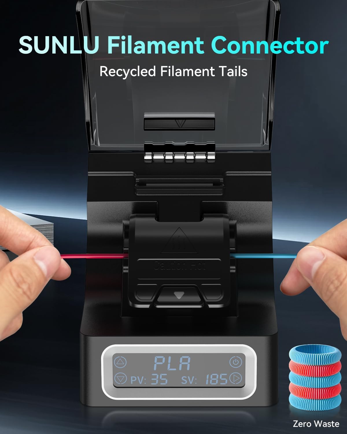 SUNLU - Filament Connector FC01 + 200 tk TPFE - Black