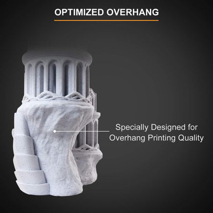 Overture - Rock PLA Filament - 1 kg - 1,75 mm - White Rock