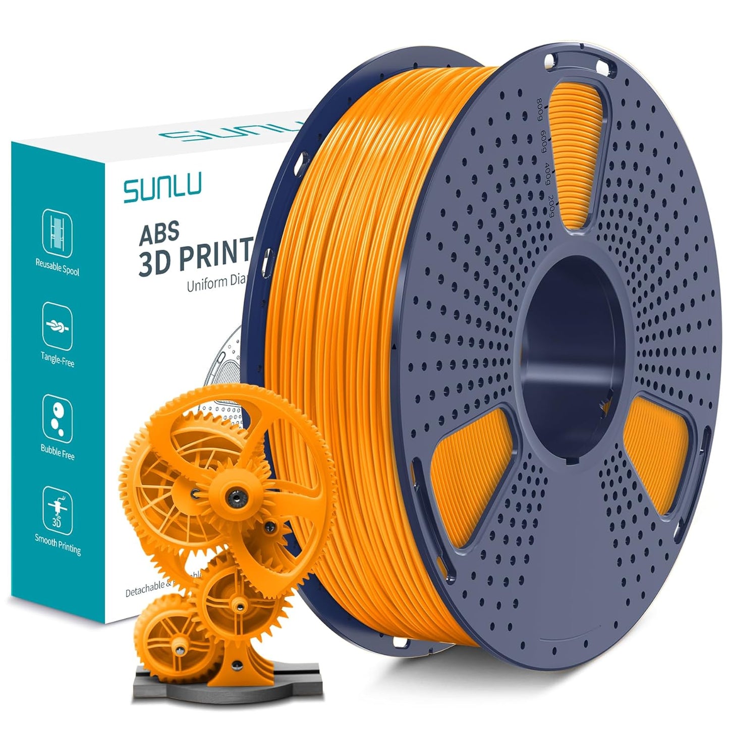 SUNLU - ABS Filament - 1 kg - 1,75mm - Orange