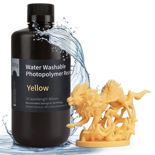 Elegoo water-washable Resin - 1 kg - Yellow
