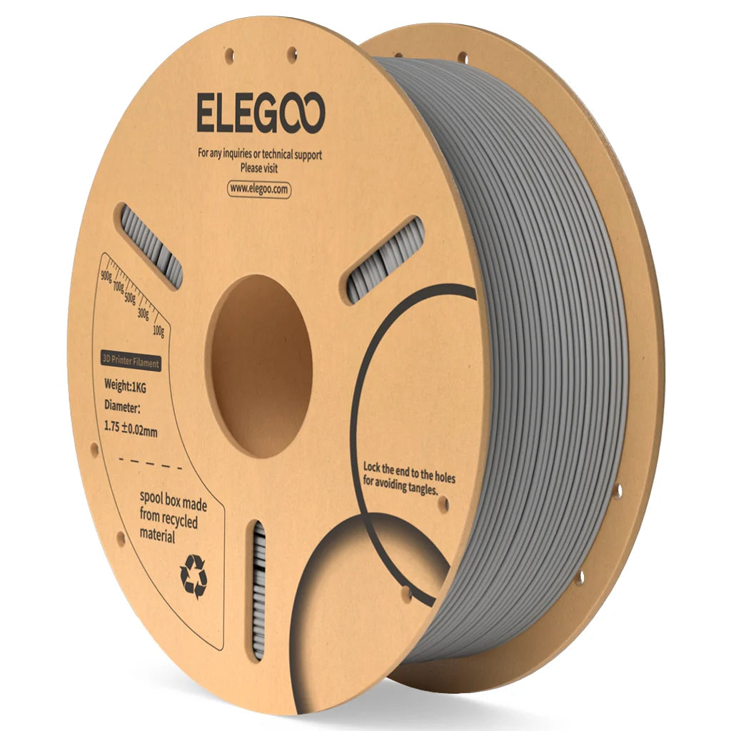 Elegoo - PLA - 1,75 mm - 1 kg - Grey