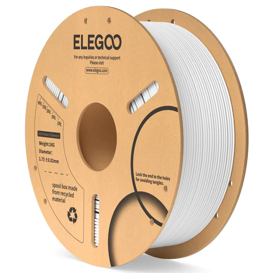 Elegoo - PLA - 1,75 mm - 1 kg - White