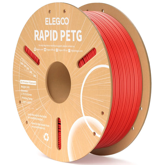Elegoo - Rapid PETG - 1,75 mm - 1 kg - Red