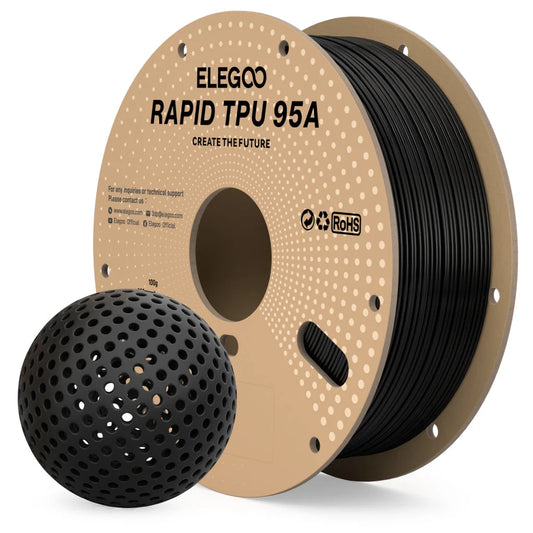 ELEGOO - Rapid TPU 95A - 1 kg - 1,75 mm - Black