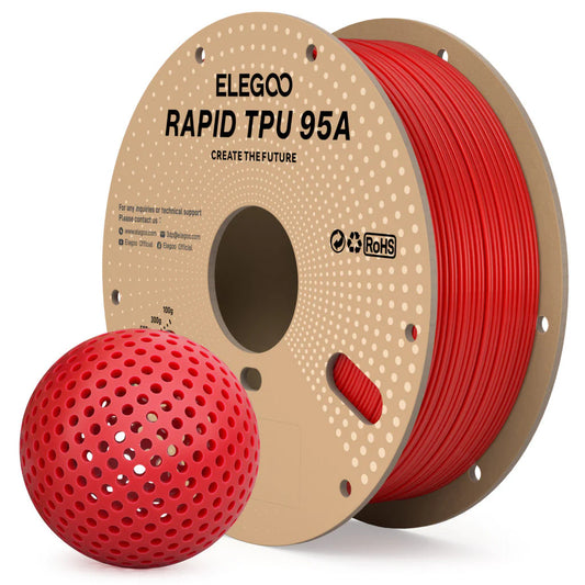 ELEGOO - Rapid TPU 95A - 1 kg - 1,75 mm - Red