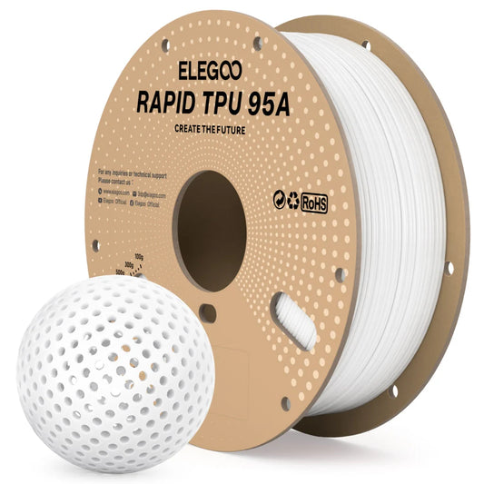 ELEGOO - Rapid TPU 95A - 1 kg - 1,75 mm - White
