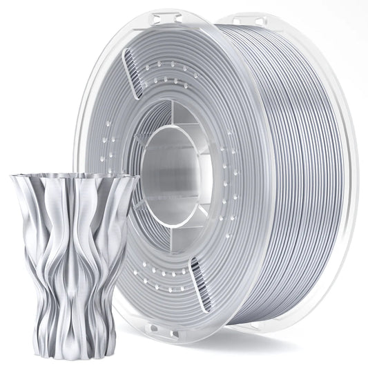 Elegoo - Silk PLA - 1,75 mm - 1 kg - Silk Silver