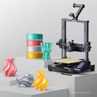 Elegoo - Silk PLA - 1,75 mm - 1 kg - Black Purple
