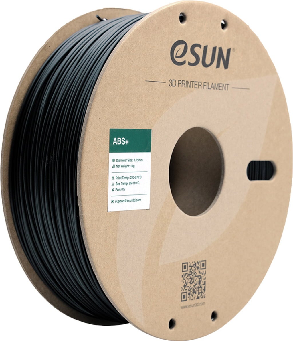 eSun - ABS+ - 1 kg - 1,75 mm - Black