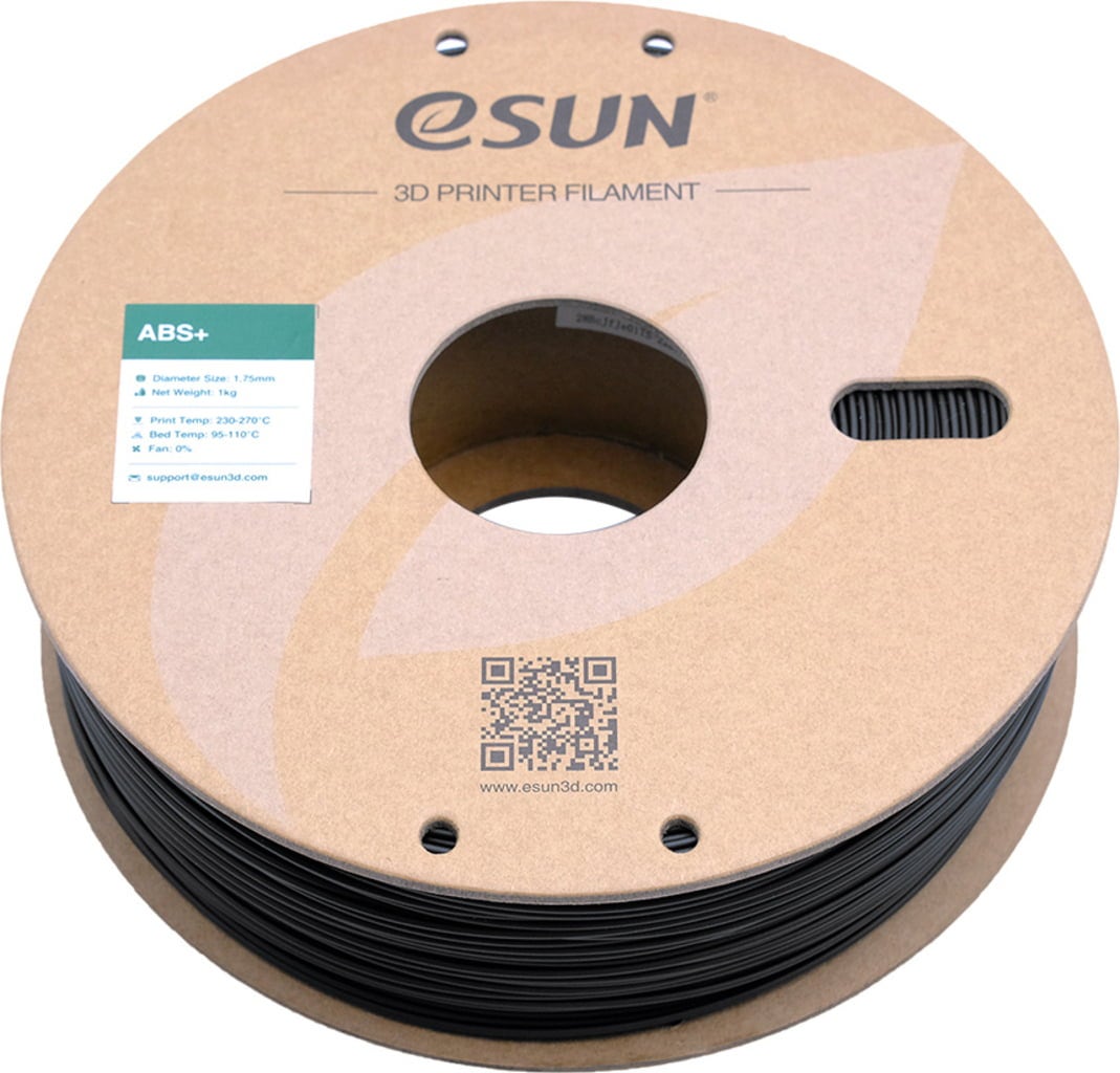 eSun - ABS+ - 1 kg - 1,75 mm - Black